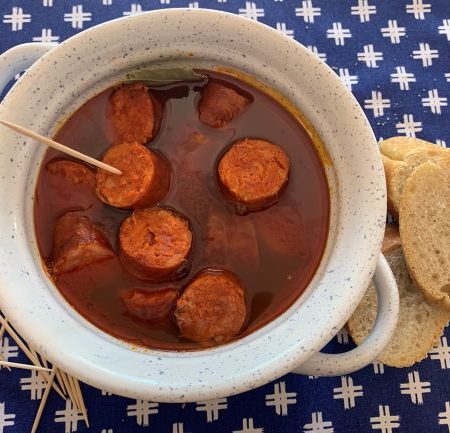 Chorizo with Cider