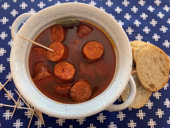 Chorizo with Cider