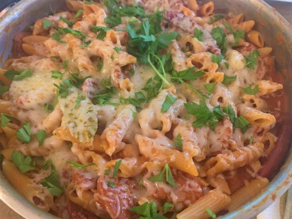 Macaroni with Chorizo Sauce