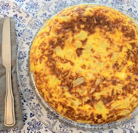 Spanish Omelette with Onion