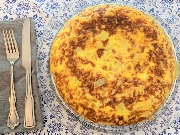 Spanish Omelette with Onion