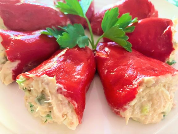 Peppers Stuffed with Tuna Salad