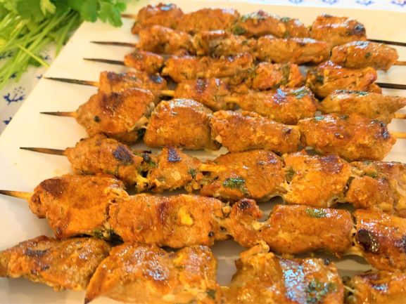 Spicy Pork Kabobs