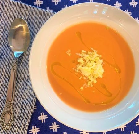 Tomato and Garlic Cold Soup