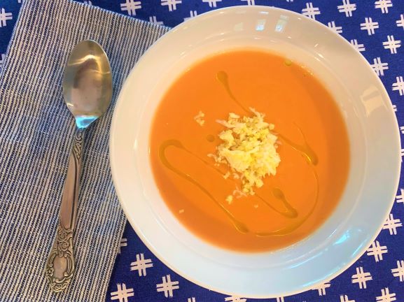 Tomato and Garlic Cold Soup