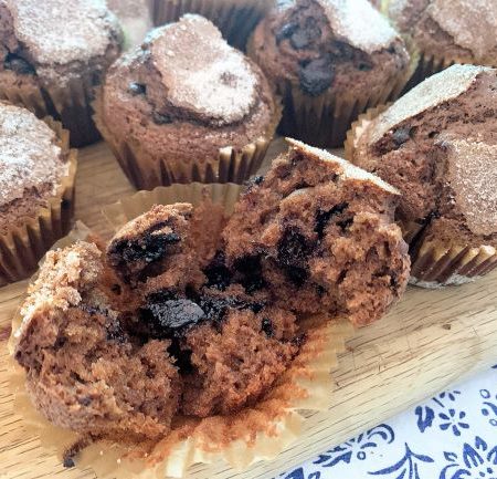 Chocolate and Cinnamon Spanish Muffins